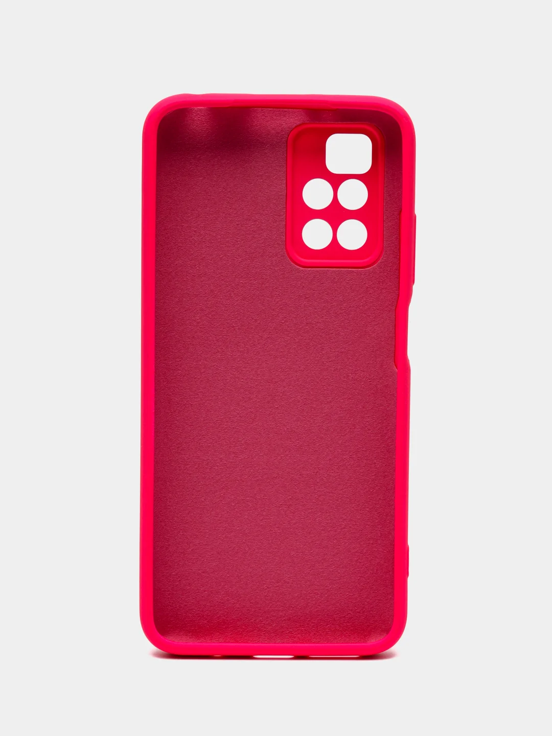 Фуксия чехол силиконовый Silicone Cover для Xiaomi Redmi 10 (Сяоми Редми 10)