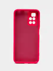 Фуксия чехол силиконовый Silicone Cover для Xiaomi Redmi 10 (Сяоми Редми 10)