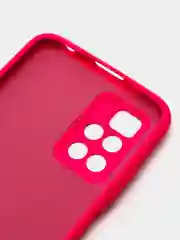 Фуксия чехол силиконовый Silicone Cover для Xiaomi Redmi 10 (Сяоми Редми 10)