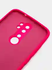 Марсала чехол Xiaomi Redmi Note 8 Pro, Сяоми Редми Нот 8 Про, силиконовый с закрытым низом