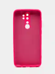 Марсала чехол Xiaomi Redmi Note 8 Pro, Сяоми Редми Нот 8 Про, силиконовый с закрытым низом