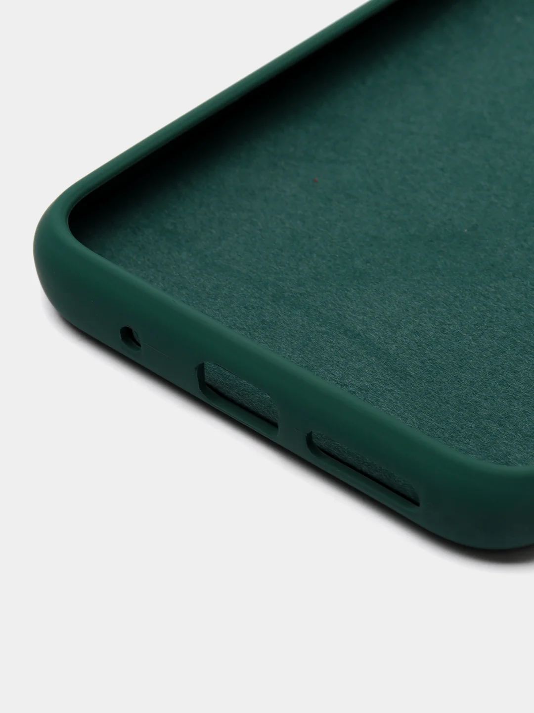 Лесной зеленый чехол силиконовый Silicone Cover для Xiaomi Redmi 10 (Сяоми Редми 10)