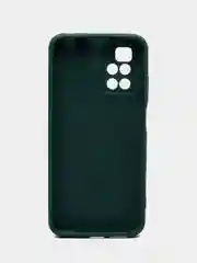 Лесной зеленый чехол силиконовый Silicone Cover для Xiaomi Redmi 10 (Сяоми Редми 10)