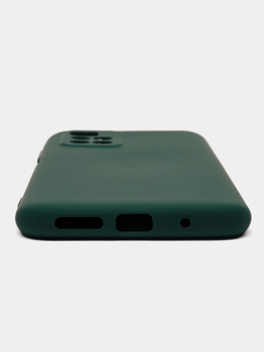 Лесной зеленый чехол силиконовый Silicone Cover для Xiaomi Redmi 10 (Сяоми Редми 10)