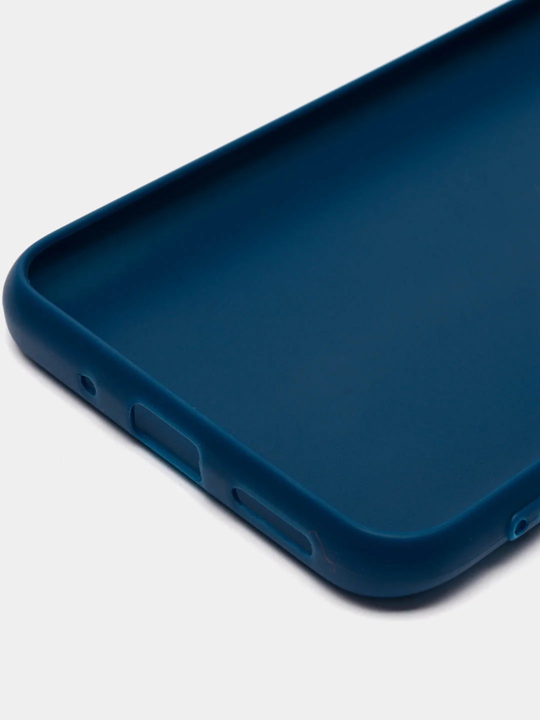 Синий чехол для Xiaomi Redmi 9A (Сяоми Редми 9А) силиконовый, матовый, цветной