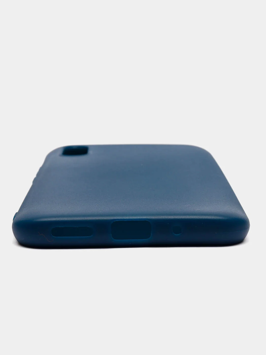 Синий чехол для Xiaomi Redmi 9A (Сяоми Редми 9А) силиконовый, матовый, цветной
