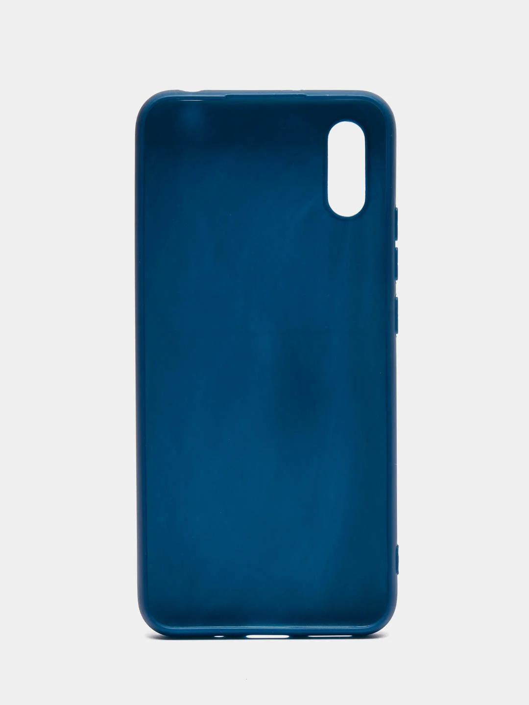 Синий чехол для Xiaomi Redmi 9A (Сяоми Редми 9А) силиконовый, матовый, цветной