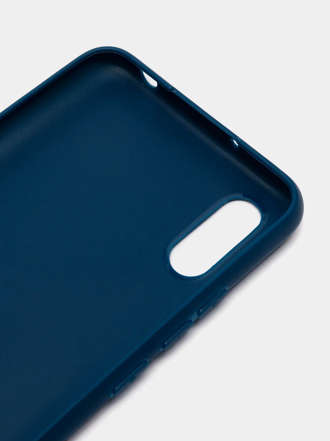 Синий чехол для Xiaomi Redmi 9A (Сяоми Редми 9А) силиконовый, матовый, цветной