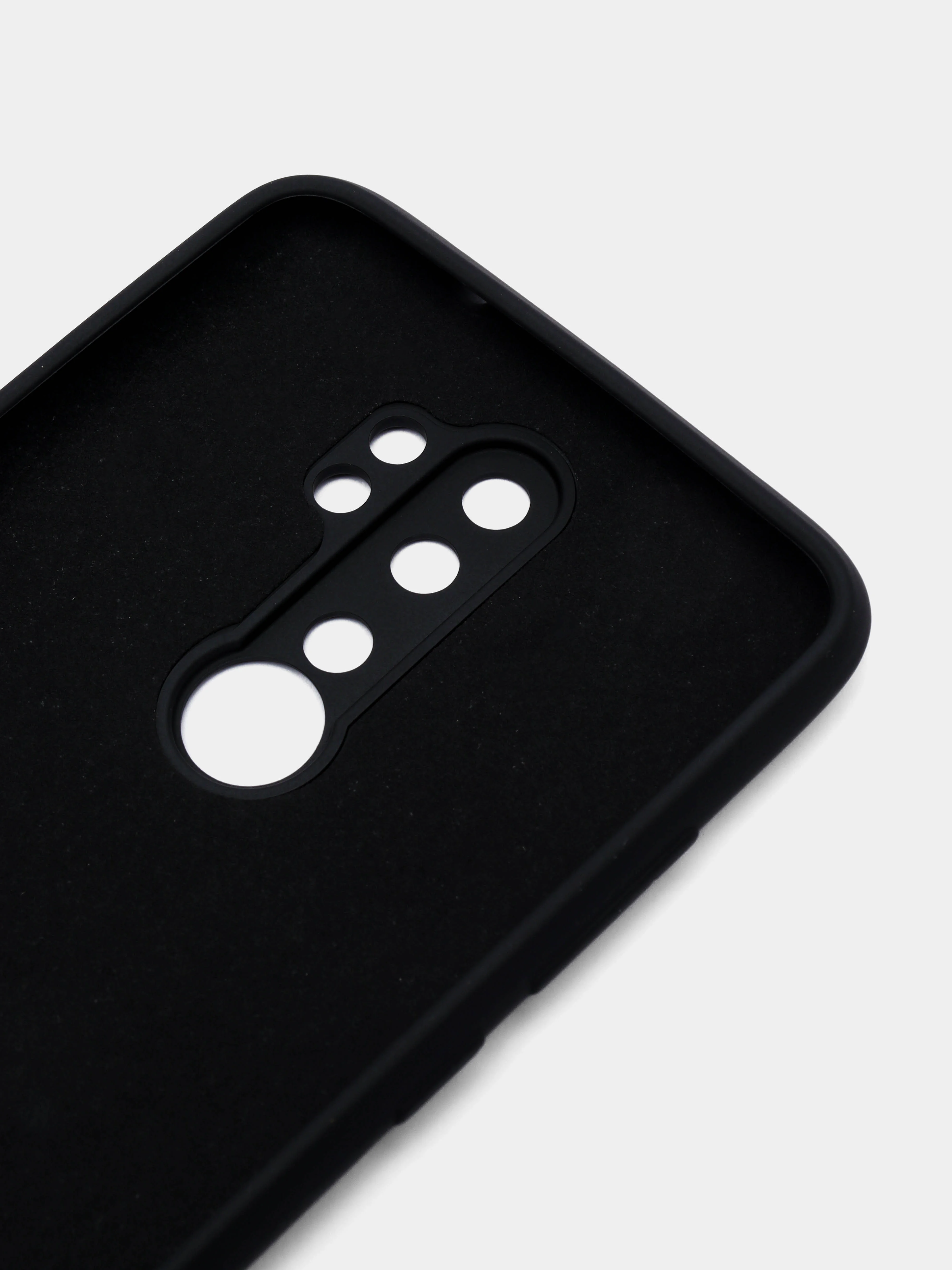 Тёмно-серый чехол Xiaomi Redmi Note 8 Pro, Сяоми Редми Нот 8 Про, силиконовый с закрытым низом