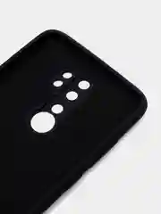 Тёмно-серый чехол Xiaomi Redmi Note 8 Pro, Сяоми Редми Нот 8 Про, силиконовый с закрытым низом