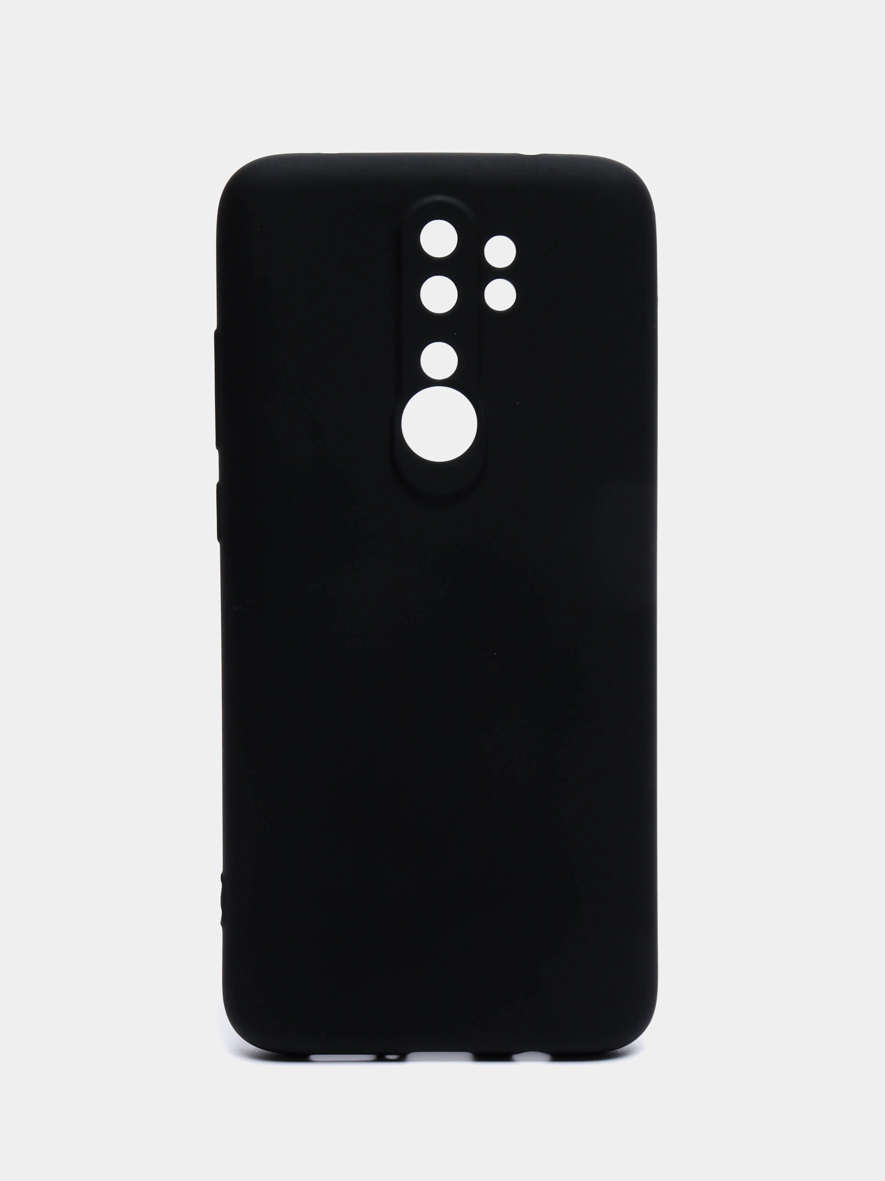 Тёмно-серый чехол Xiaomi Redmi Note 8 Pro, Сяоми Редми Нот 8 Про, силиконовый с закрытым низом
