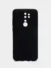 Тёмно-серый чехол Xiaomi Redmi Note 8 Pro, Сяоми Редми Нот 8 Про, силиконовый с закрытым низом
