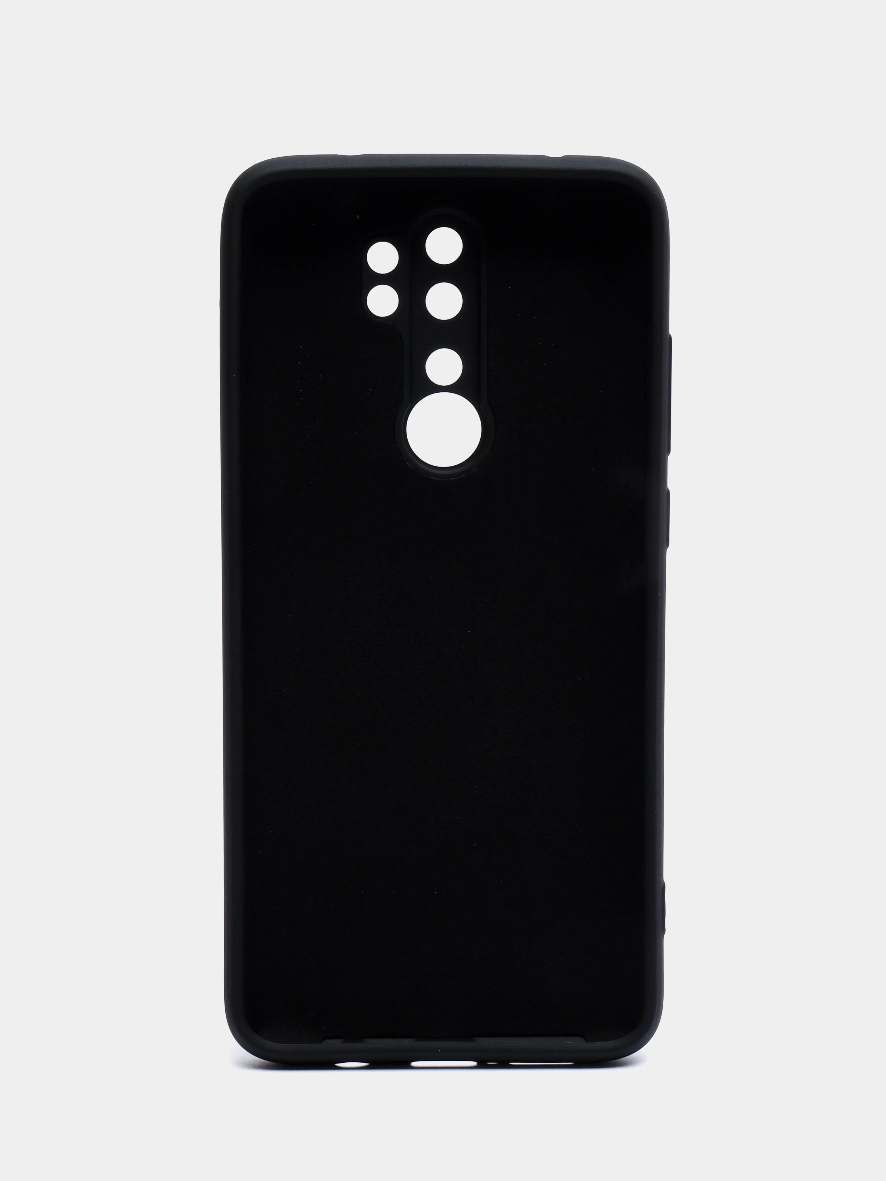 Тёмно-серый чехол Xiaomi Redmi Note 8 Pro, Сяоми Редми Нот 8 Про, силиконовый с закрытым низом