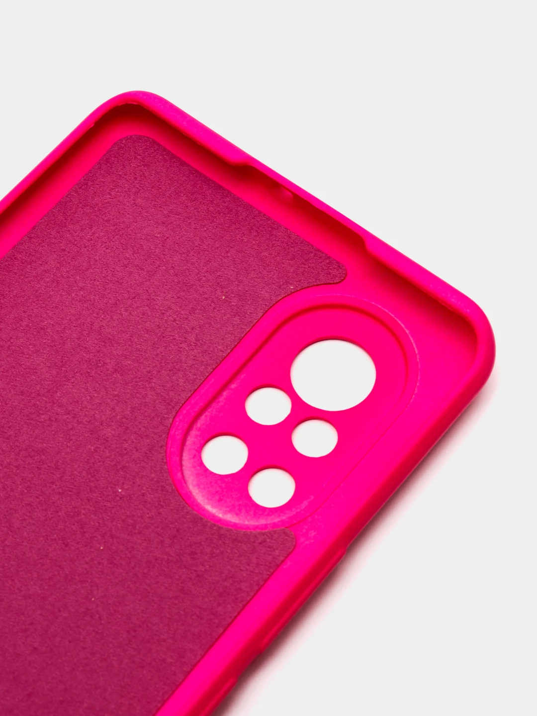 Фуксия чехол силиконовый для Huawei Nova 8 (Хуавей Нова 8), Silicone Cover