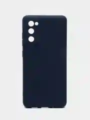 Синий чехол Samsung Galaxy S20 FE, S20FE, Самсунг Галакси С20 ФЕ, С20ФЕ силиконовый