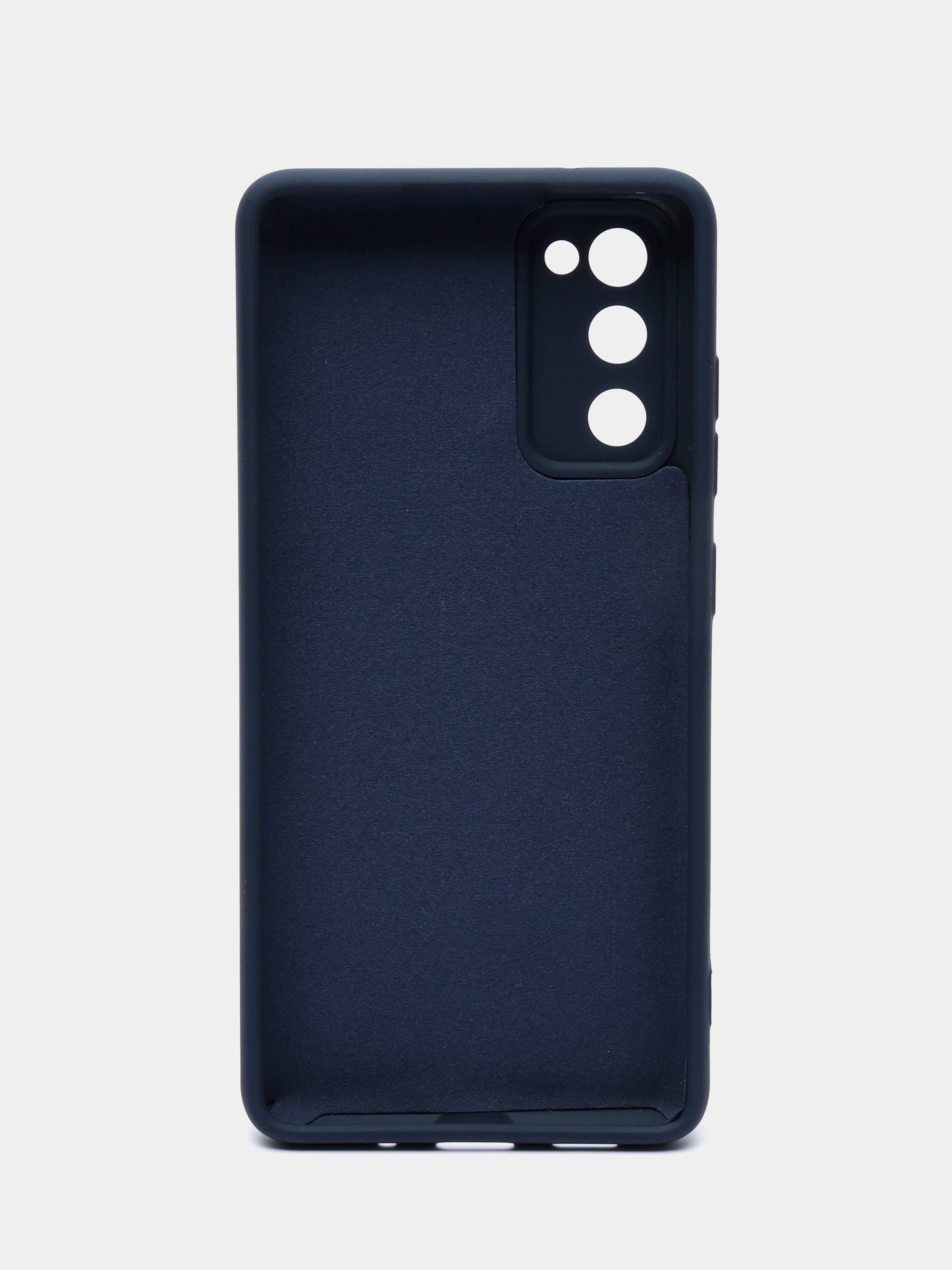 Синий чехол Samsung Galaxy S20 FE, S20FE, Самсунг Галакси С20 ФЕ, С20ФЕ силиконовый