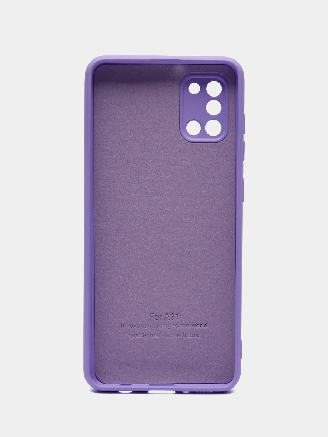 Аметистовый чехол Samsung Galaxy A31, Самсунг Галакси А31 силиконовый Silicone Cover