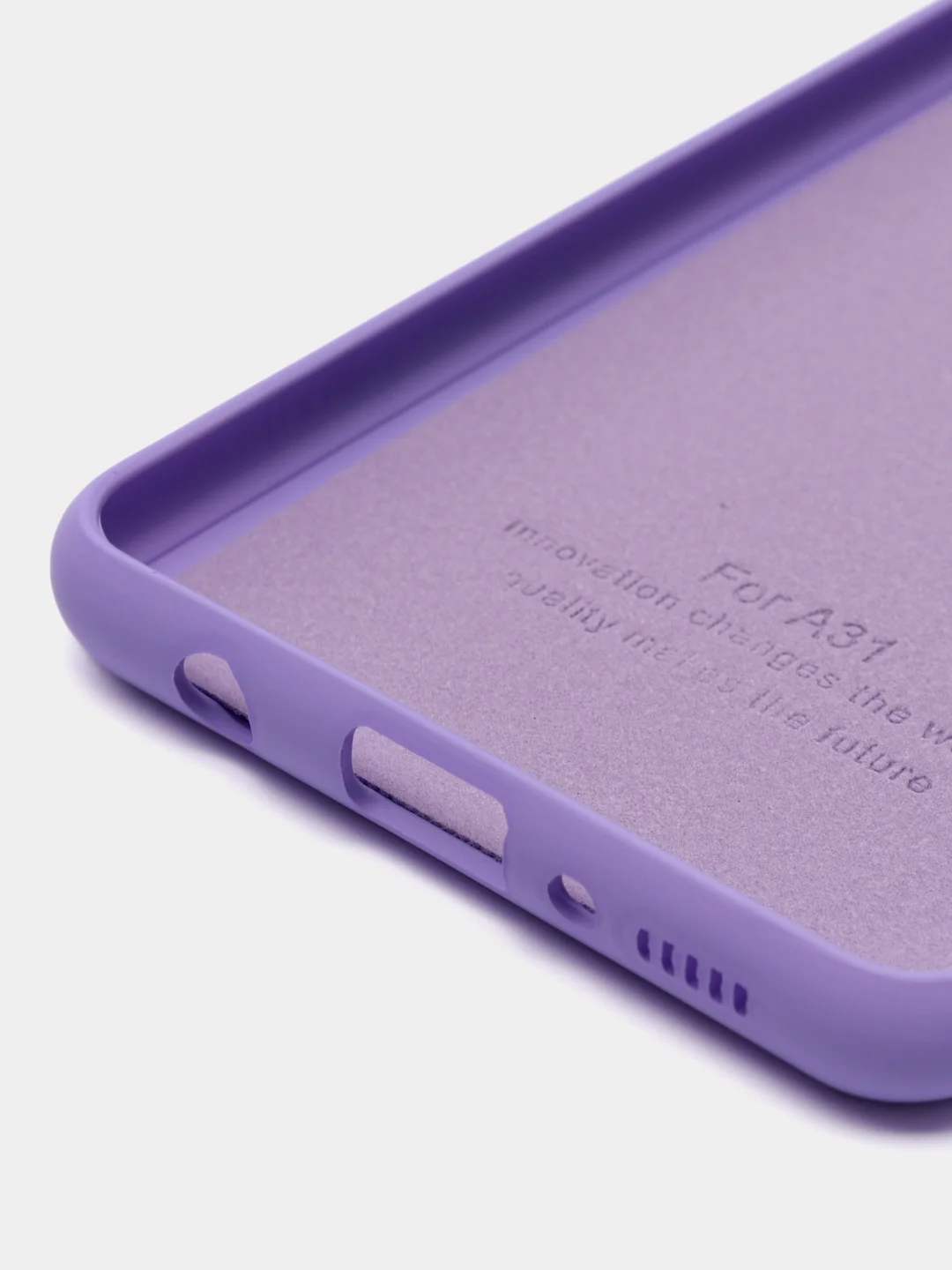 Аметистовый чехол Samsung Galaxy A31, Самсунг Галакси А31 силиконовый Silicone Cover