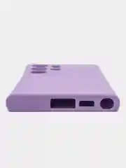 Лавандовый чехол для Samsung Galaxy S23 Ultra (Самсунг Галакси С23 Ультра), силиконовый
