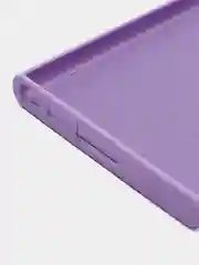 Лавандовый чехол для Samsung Galaxy S23 Ultra (Самсунг Галакси С23 Ультра), силиконовый