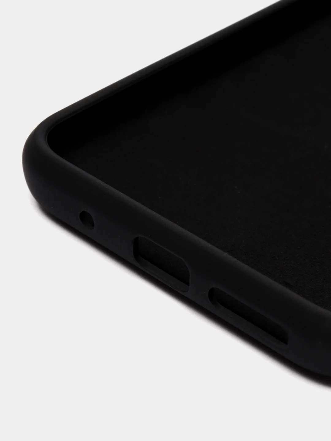 Черный чехол силиконовый Silicone Cover для Xiaomi Redmi 10 (Сяоми Редми 10)