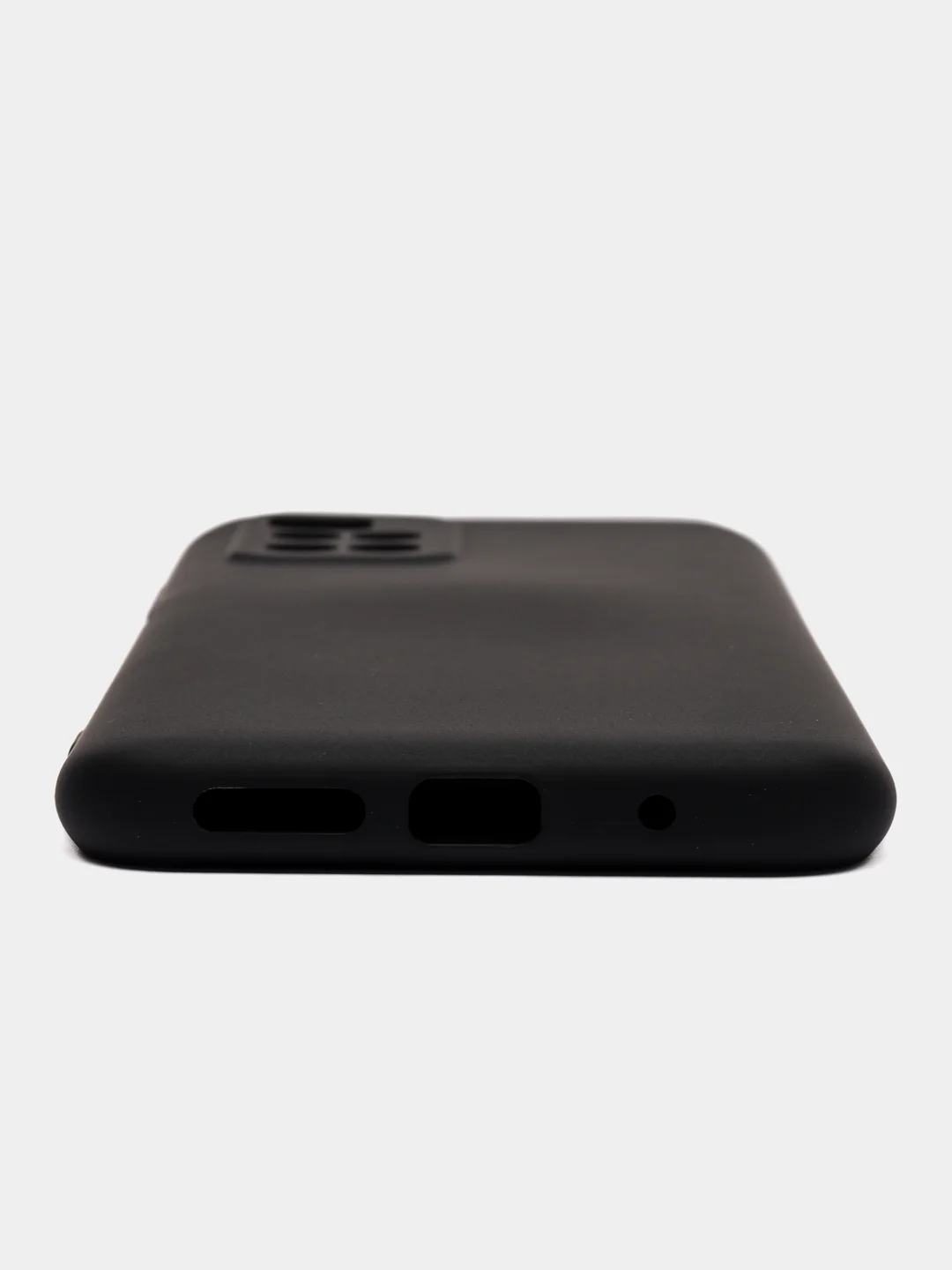 Черный чехол силиконовый Silicone Cover для Xiaomi Redmi 10 (Сяоми Редми 10)