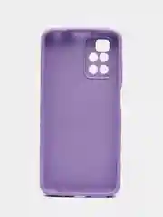 Лавандовый чехол силиконовый Silicone Cover для Xiaomi Redmi 10 (Сяоми Редми 10)