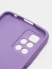 Лавандовый чехол силиконовый Silicone Cover для Xiaomi Redmi 10 (Сяоми Редми 10)