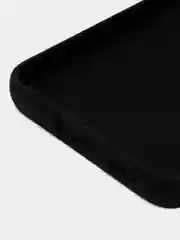 Черный чехол для Samsung Galaxy S23 (Самсунг Галакси С23), силиконовый
