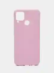 Сиреневый чехол для Realme C15, C25, C25S (Реалми С25 / С25С), силиконовый, цветной, матовый