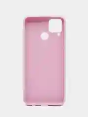 Сиреневый чехол для Realme C15, C25, C25S (Реалми С25 / С25С), силиконовый, цветной, матовый