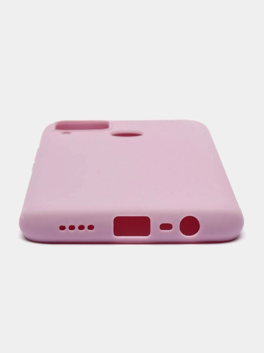 Сиреневый чехол для Realme C15, C25, C25S (Реалми С25 / С25С), силиконовый, цветной, матовый