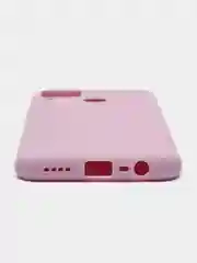 Сиреневый чехол для Realme C15, C25, C25S (Реалми С25 / С25С), силиконовый, цветной, матовый