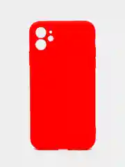 Алый чехол силиконовый на iPhone 5, 5s, 6, 6s, 7, 8, SE 2020, X, XR, XS Max, 12 14 Pro, 13 mini
