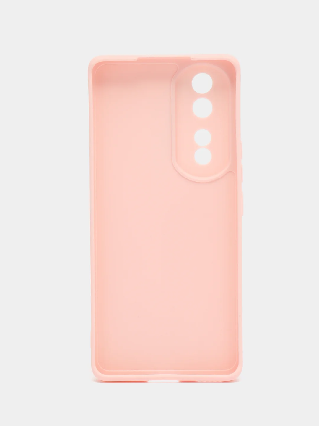 Розовый чехол для Honor 80 Pro, силиконовый прозрачный