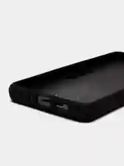 Угольный чехол Samsung Galaxy A73, Самсунг А73 5G противоударный с металлической подставкой кольцом