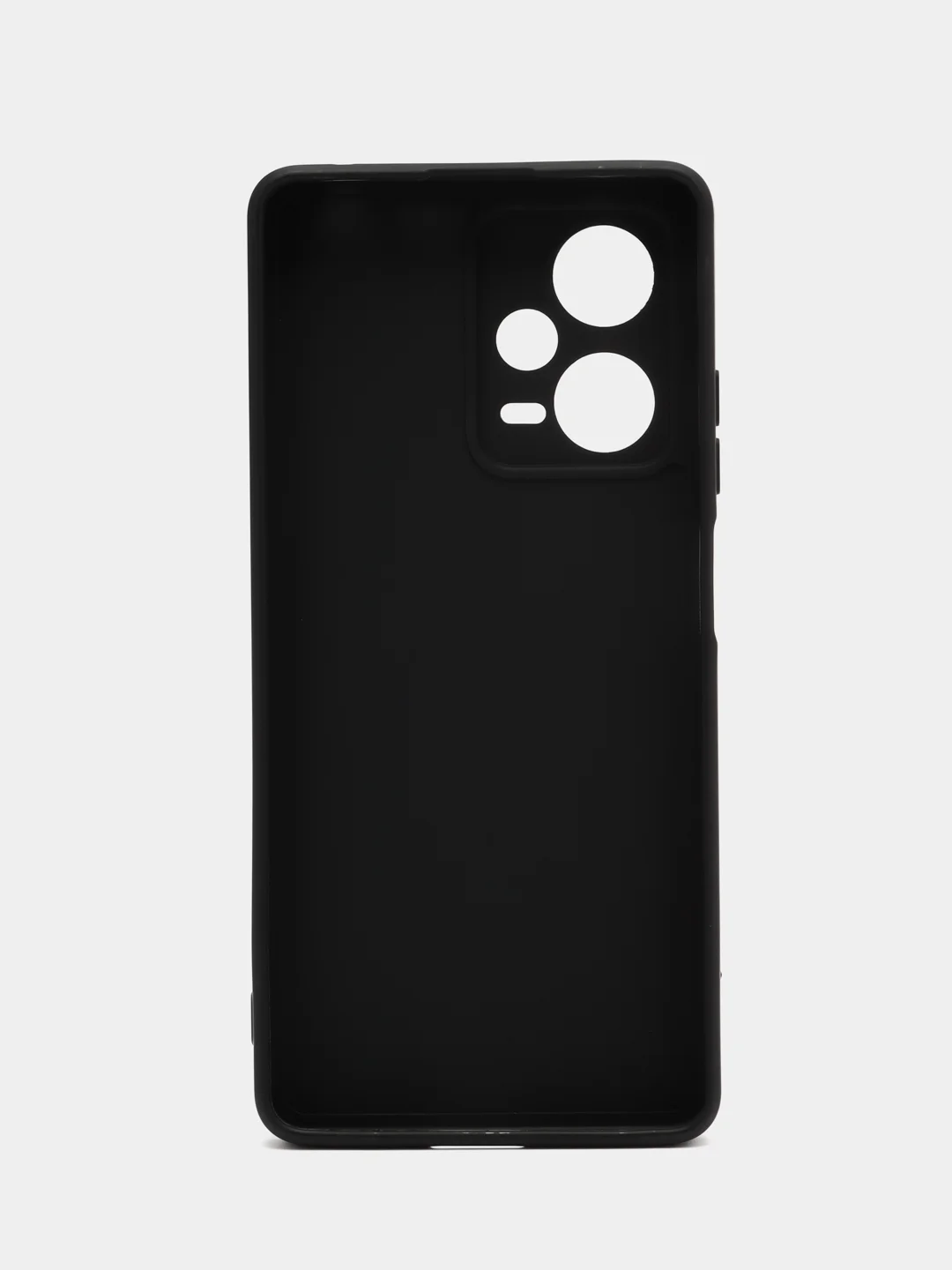 Черный чехол для Xiaomi Redmi Note 12 Pro + Plus 5G, силиконовый