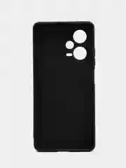Черный чехол для Xiaomi Redmi Note 12 Pro + Plus 5G, силиконовый