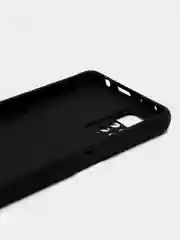 Черный чехол противоударный Xiaomi Redmi Note 11 Pro / Note 12 с металлической подставкой