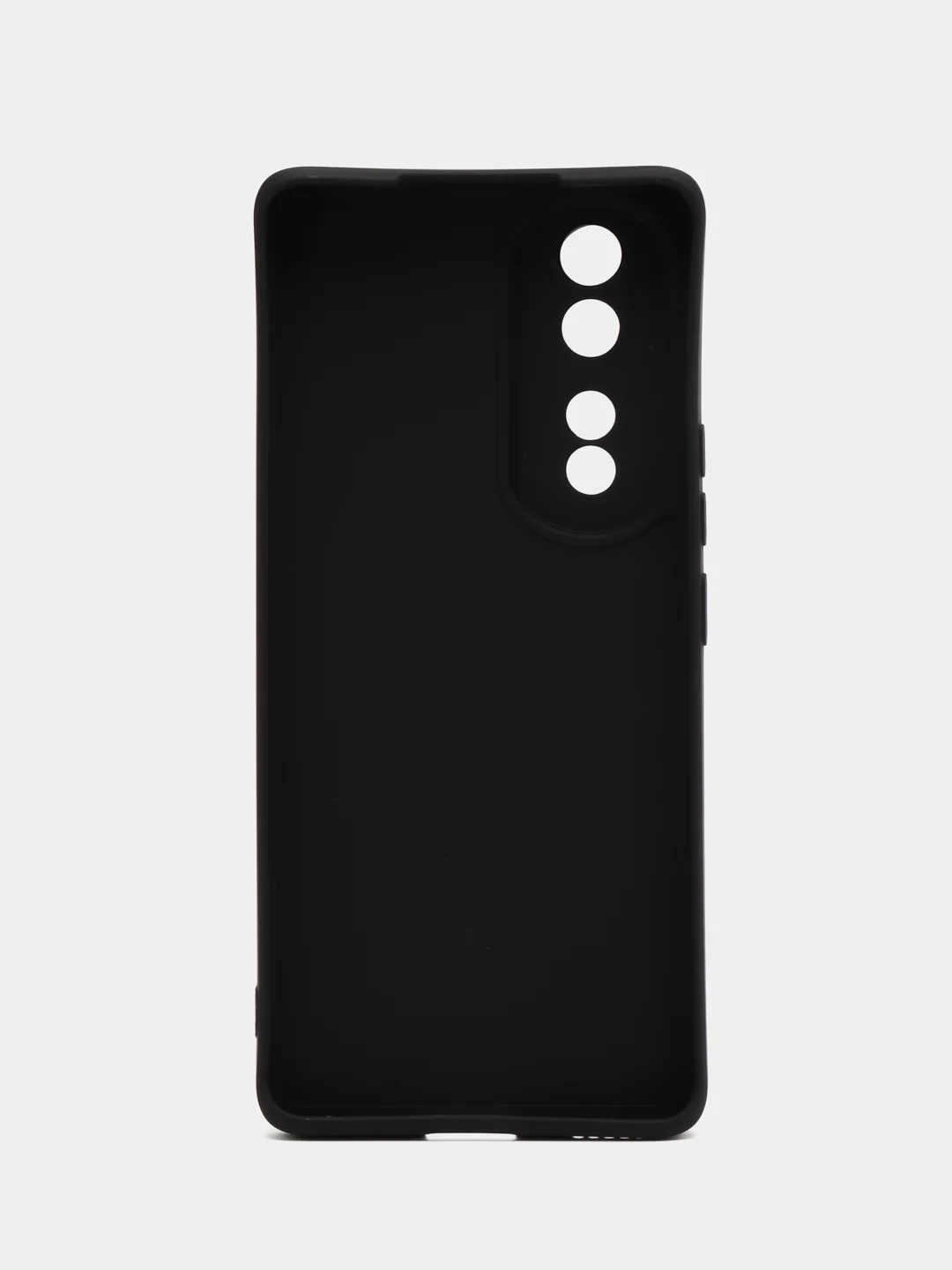Черный чехол для Honor 80 Pro, силиконовый прозрачный