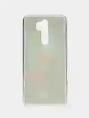 Синий меланж чехол Xiaomi Redmi Note 8 Pro, Сяоми Редми Нот 8 Про силиконовый, с рисунком