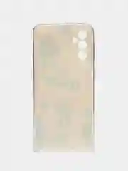 Бежевый чехол силиконовый, с рисунком для Samsung Galaxy M23