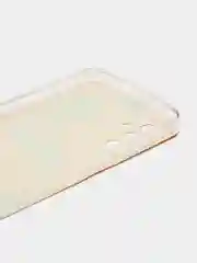 Бежевый чехол силиконовый, с рисунком для Samsung Galaxy M23