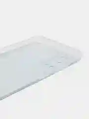 Светло-синий силиконовый чехол на Samsung Galaxy S20 / Самсунг S20 прозрачный с рисунком, защита камеры