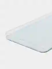 Светло-синий силиконовый чехол на Samsung Galaxy S20 / Самсунг S20 прозрачный с рисунком, защита камеры