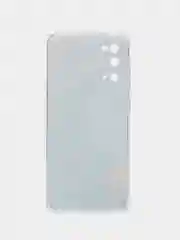 Светло-синий силиконовый чехол на Samsung Galaxy S20 / Самсунг S20 прозрачный с рисунком, защита камеры