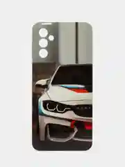 Угольный чехол силиконовый, с рисунком для Samsung Galaxy M23