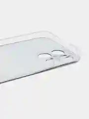 Тёмно-коричневый силиконовый чехол на Honor X8 / Хонор Х8 прозрачный, с рисунком, защита камеры