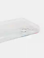 Ледяной силиконовый чехол на Realme C35 / Реалми С35 прозрачный, с рисунком, защита камеры
