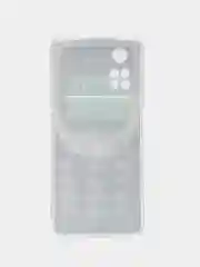Угольный силиконовый чехол на Xiaomi POCO M4 Pro 4G / Поко М4 Про 4G с рисунком, защита камеры